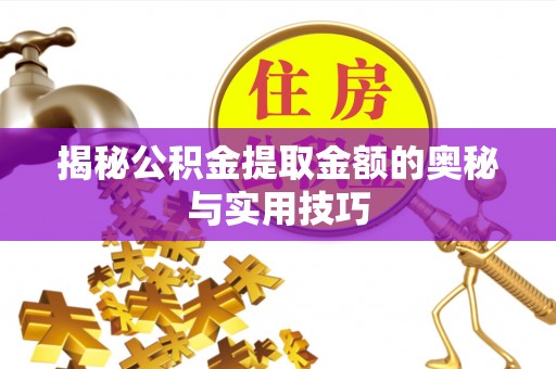 九寨沟揭秘公积金提取金额的奥秘与实用技巧