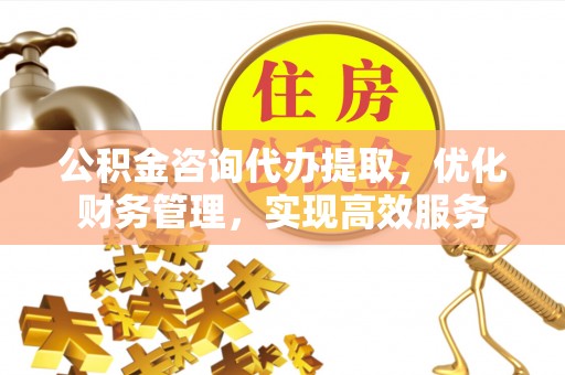 九寨沟公积金咨询代办提取，优化财务管理，实现高效服务
